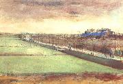 Vincent Van Gogh Meadows near Rijswijk and the Schenkweg Germany oil painting artist